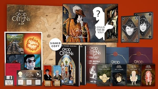 From $3,500 to $10,000 to Appear in the Good Omens Graphic Novel