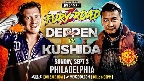 MLW x NJPW Crossover: KUSHIDA Battles Deppen at Philly's Fury Road!