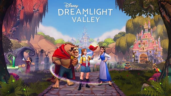 Beauty & The Beast Join Disney Dreamlight Valley
