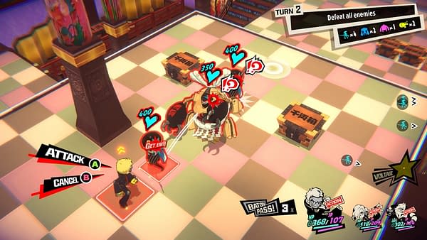 Persona 5 Tactica Releases New Gameplay Details