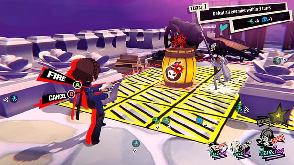 Persona 5 Tactica Releases New Gameplay Details