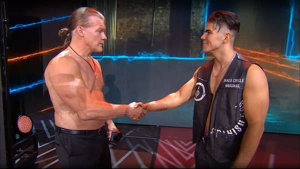 Chris Jericho and Sammy Guevara on AEW Rampage