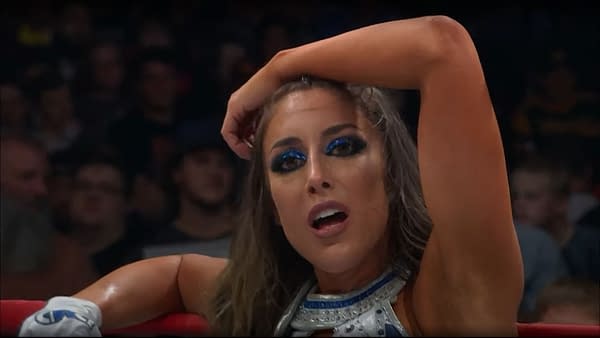 Britt Baker loses to Kris Statlander on AEW Collision