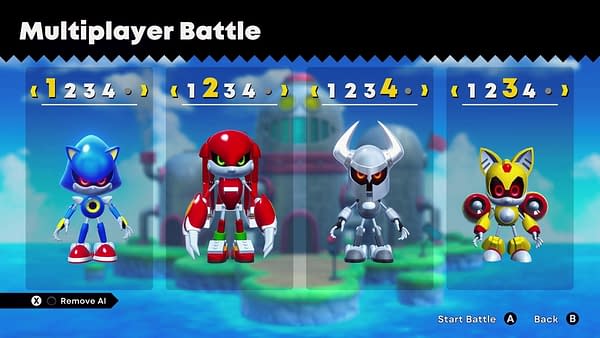 Sonic Superstars Battle Mode