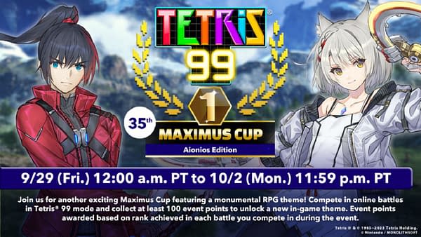Xenoblade Chronicles 3 Is Coming To Tetris 99 For New Maximus Cup