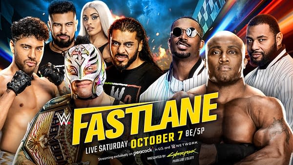 WWE Fastlane match graphic