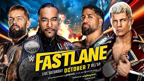 WWE Fastlane match graphic