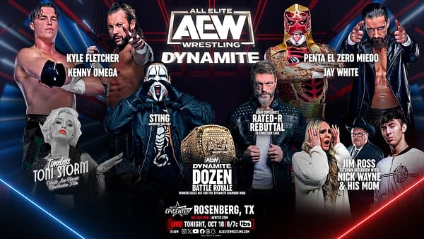 AEW Dynamite Tonight Features Sting, Adam Copeland, Toni Storm, More