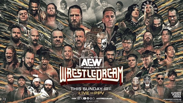AEW WrestleDream graphic