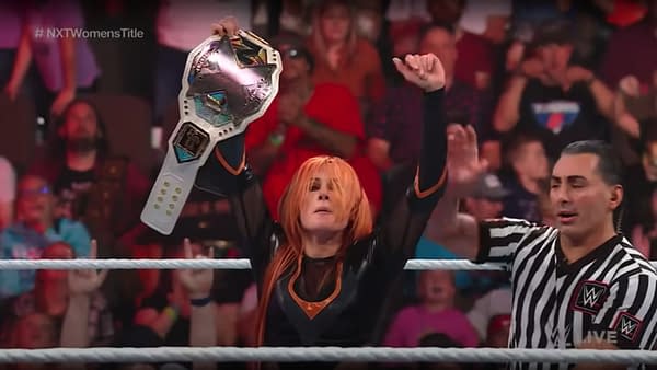 Becky Lynch is victorious on WWE Raw