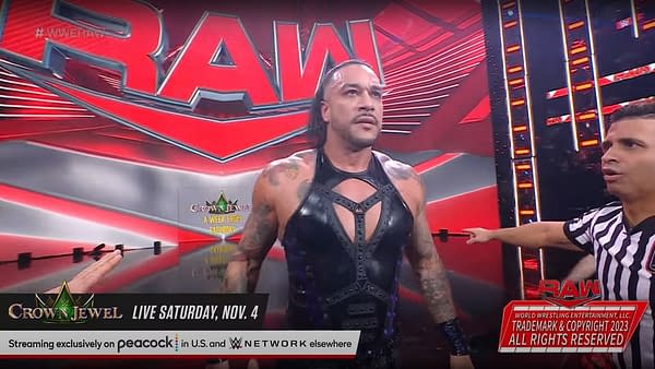 Damian Priest appears on WWE Raw