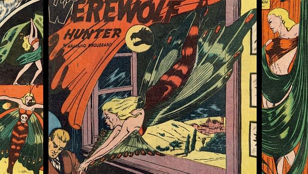 The Werewolf Hunter by Lily Renée in Rangers Comics.