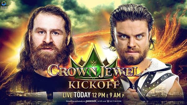 WWE Crown Jewel Match Graphic