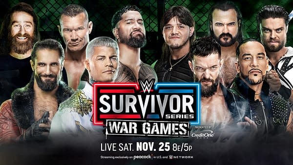 WWE Survivor Series Men's WarGames Match graphic