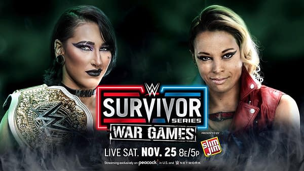 WWE Survivor Series Rhea Ripley vs. Zoey Stark