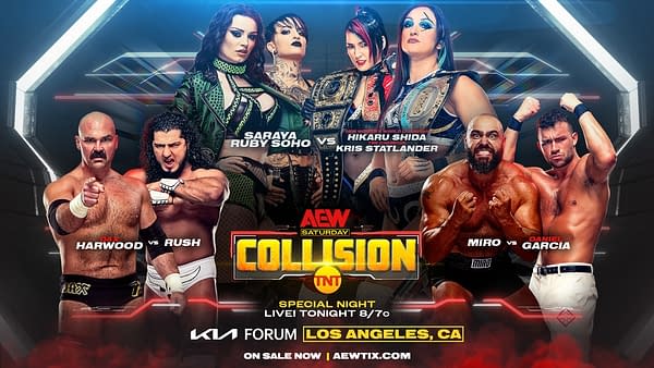 AEW Collision graphic