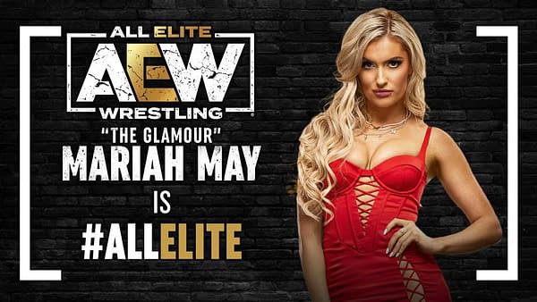 Mariah May AEW All Elite graphic