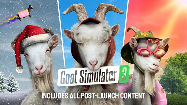 Goat Simulator 3 Will Arrive On Steam Sometime Next Year