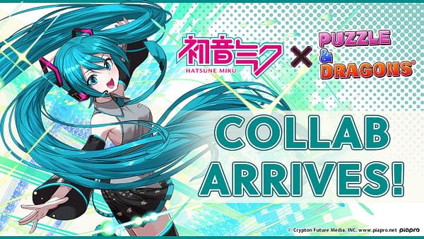 Hatsune Miku Joins Puzzle & Dragons For New Collab