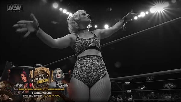 Toni Storm is all tuned up for AEW Full Gear after winning on AEW Rampage 