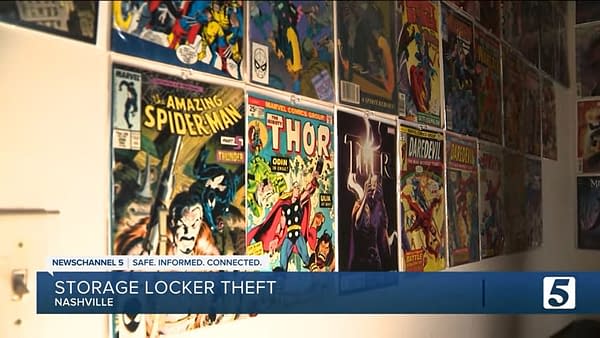 Comics Stolen from Homes and Comic Stores Across North America