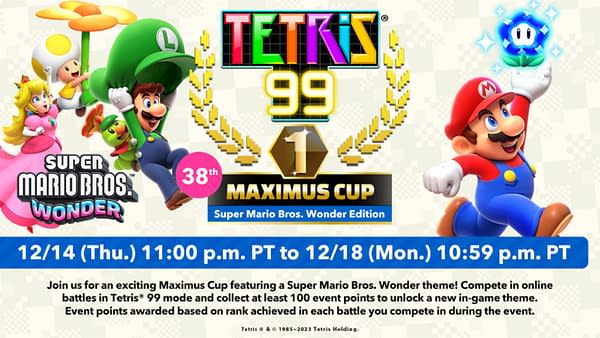 Mario & Wario Will Return To Tetris 99 For Maximus Cups