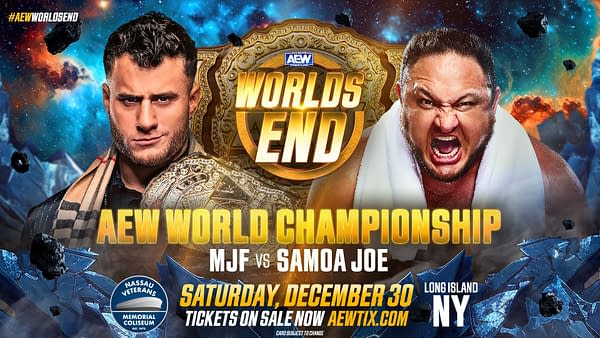 AEW World's End Graphic