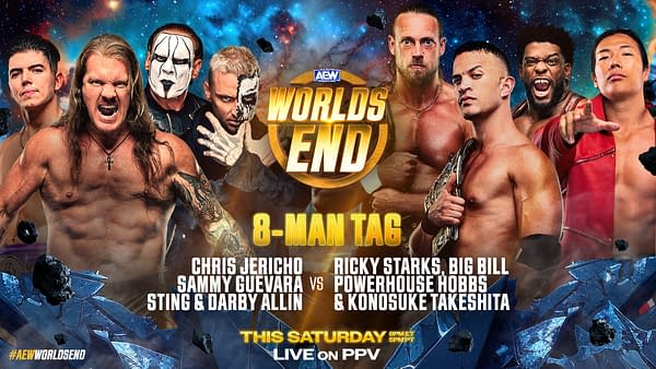 AEW Tries to Cover Up Omega Absence With 8-Man Tag at World's End