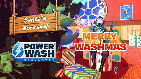 Santa's Workshop Needs Cleaning In Powerwash Simulator Update
