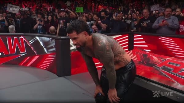 Jey Uso after WWE yeeted his Yeet catchphrase on WWE Raw