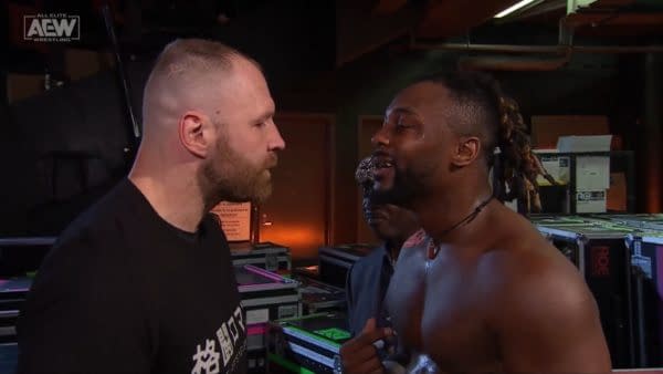 Jon Moxley and Swerve Strickland face off on AEW Dynamite