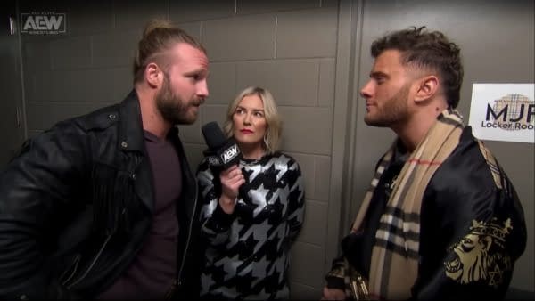 Hangman Adam Page, Renee Paquette, and MJF collude to attack CM Punk on AEW Dynamite