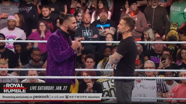 Seth Rollins and CM Punk come face-to-face as CM  Punk signs with WWE Raw and enters the Royal Rumble