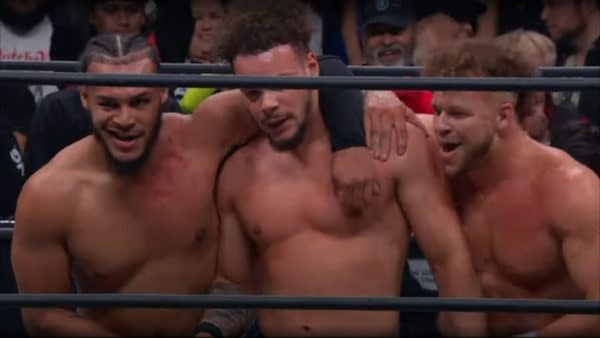 Top Flight and Action Andretti appear on AEW Rampage
