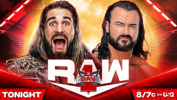 WWE Raw Day One graphic