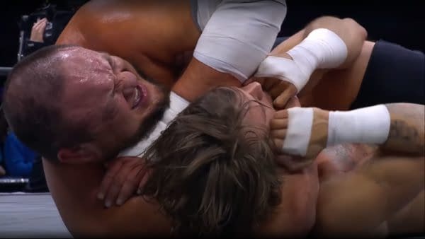 Samoa Joe chokes out Hook on AEW Dynamite