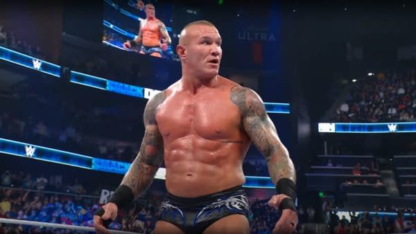 Randy Orton, seconds before getting surprise by Roman Reigns, on the greatest episode of WWE SmackDown of all time.