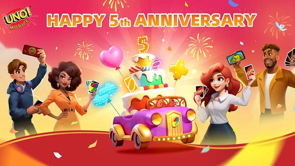 UNO! Mobile Adds New Update For Fifth Anniversary