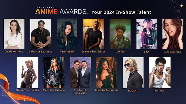 Crunchyroll Anime Awards 2024 Announces more Presenters, Theme Song