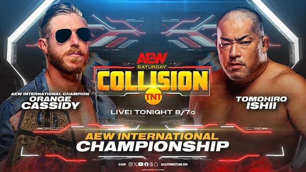 AEW Collision Lineup: Orange Cassidy Defends International Title