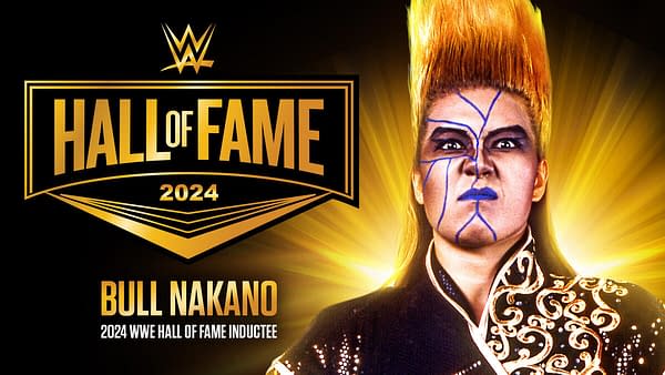 Bull Nakano WWE Hall of Fame image courtesy WWE