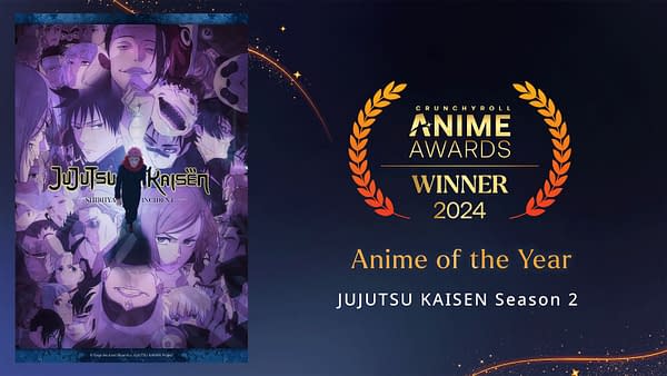 JUJUTSU KAISEN Season 2 Wins Big at Crunchyroll Anime Awards