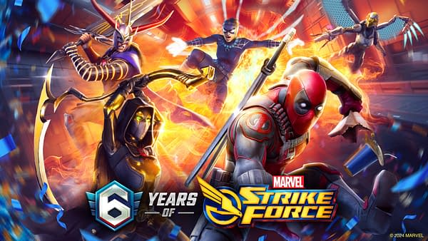 Marvel Strike Force Celebrates It's Sixth Anniversary With Deadpool