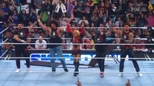 Rey Mysterio helps the LWO to victory on WWE SmackDown