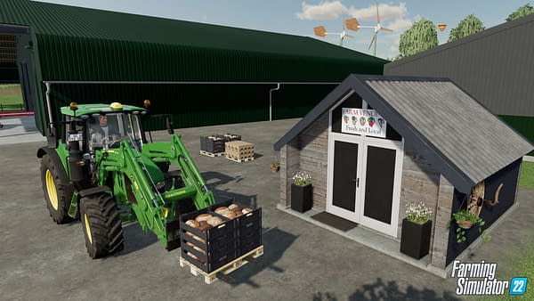Farming Simulator 22 Reveals New Farm Production Pack