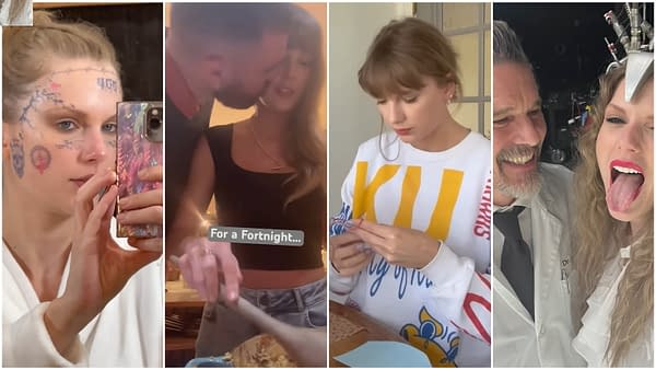 Taylor Swift Offers Intimate Looks in #ForAFortnightChallenge Video