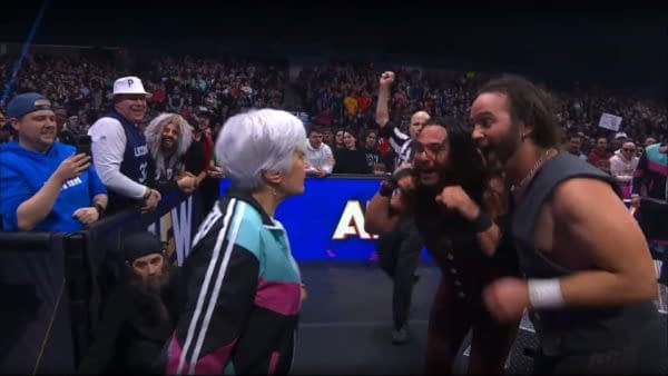 AEW executives mock an old lady after her son turned on his Best Friends on AEW Dynamite. So disgusting and disrespectful.