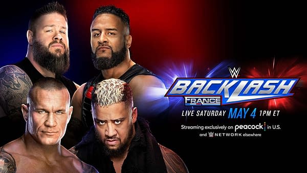 WWE Backlash Graphic for Kevin Owens and Randy Orton vs. Solo Sikoa and Tama Tonga