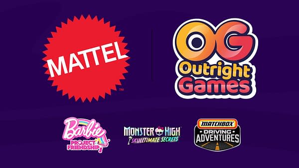 Mattel & Outright Games Reveal Multi-Year Video Games Partnership