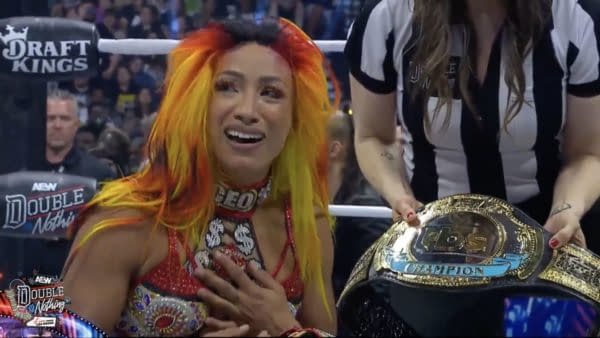 Mercedes Moné wins the TBS Championship at AEW Double or Nothing